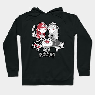 Creepy Cute Zodiac - Pisces 1.0 Hoodie